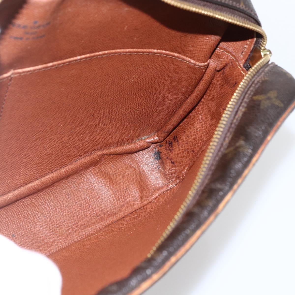 LOUIS VUITTON Monogram Compiegne 28 Clutch Bag M51845 LV Auth 170209