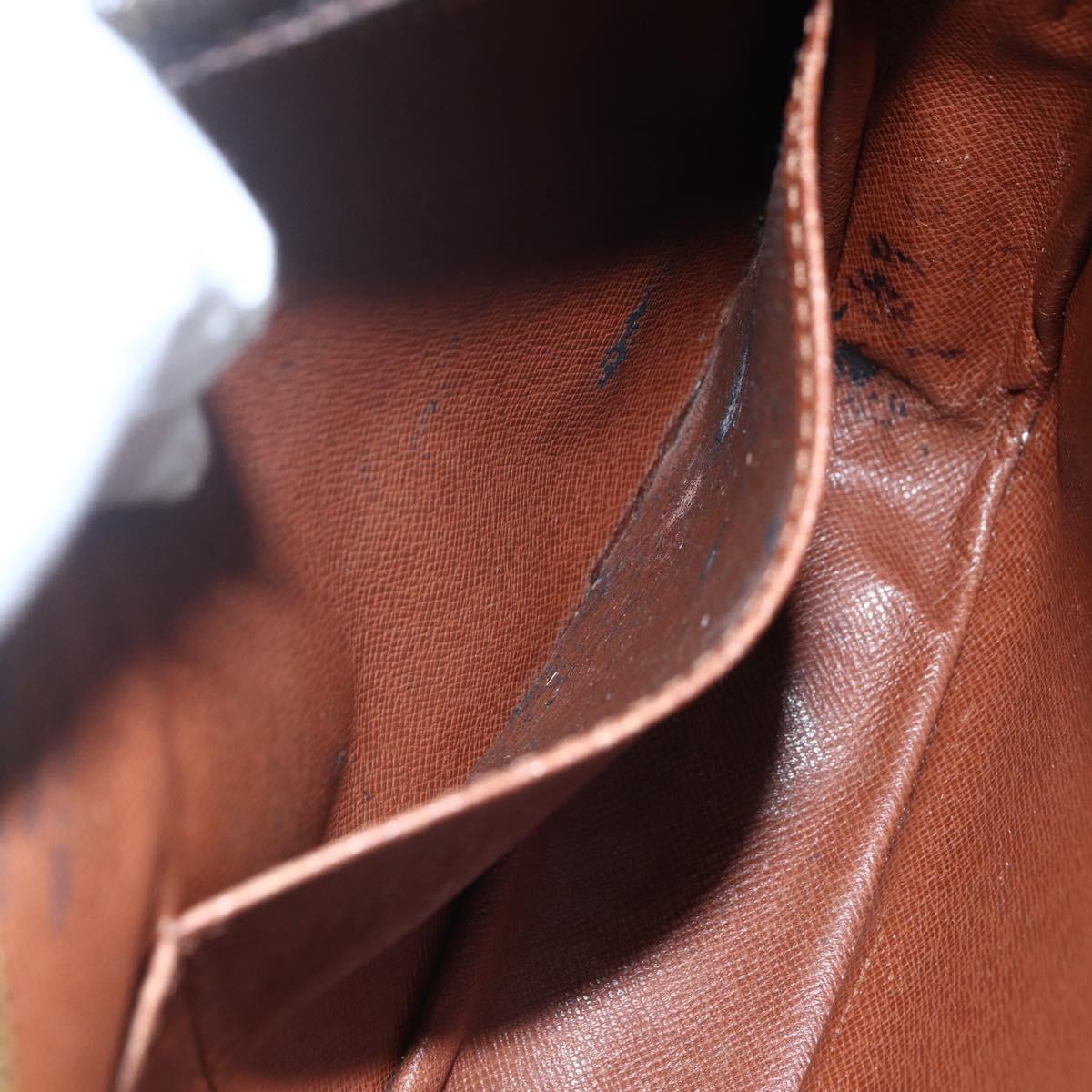 LOUIS VUITTON Monogram Compiegne 28 Clutch Bag M51845 LV Auth 170209