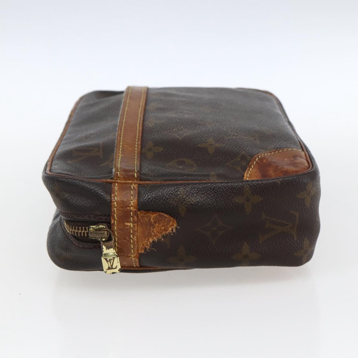 LOUIS VUITTON Monogram Compiegne 28 Clutch Bag M51845 LV Auth 170209