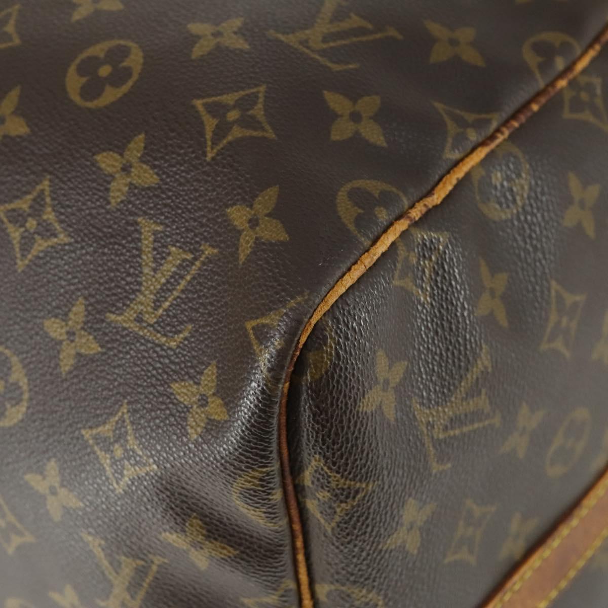 LOUIS VUITTON Monogram Keepall Bandouliere 55 Boston Bag M41414 LV Auth 170219