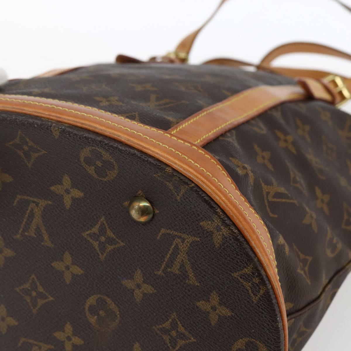 LOUIS VUITTON Monogram Bucket GM Shoulder Bag M42236 LV Auth 170223