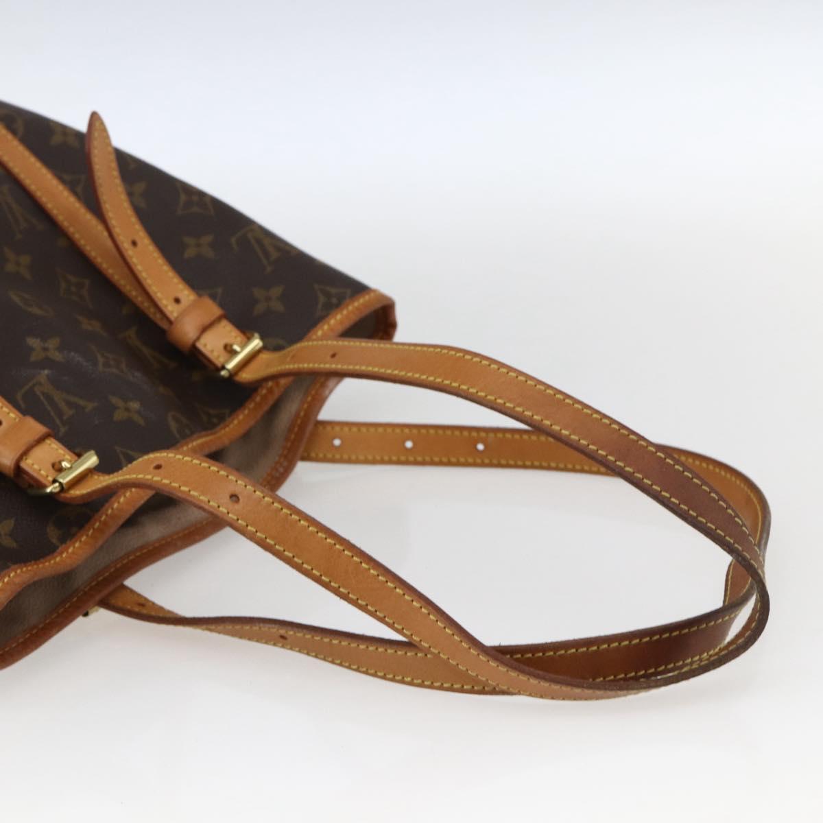 LOUIS VUITTON Monogram Bucket GM Shoulder Bag M42236 LV Auth 170223