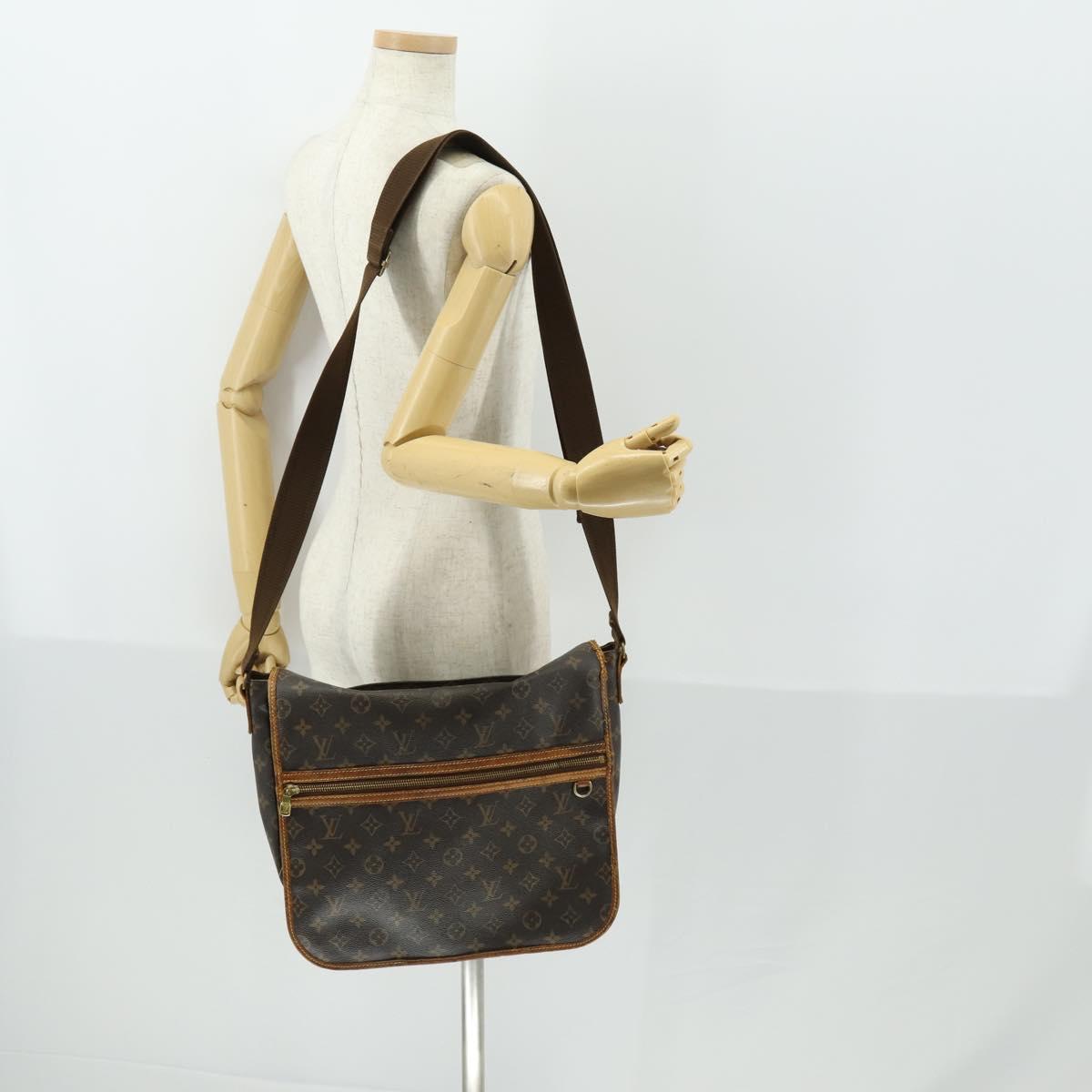 LOUIS VUITTON Monogram Messenger Bosphore GM Shoulder Bag M40105 LV Auth 170224
