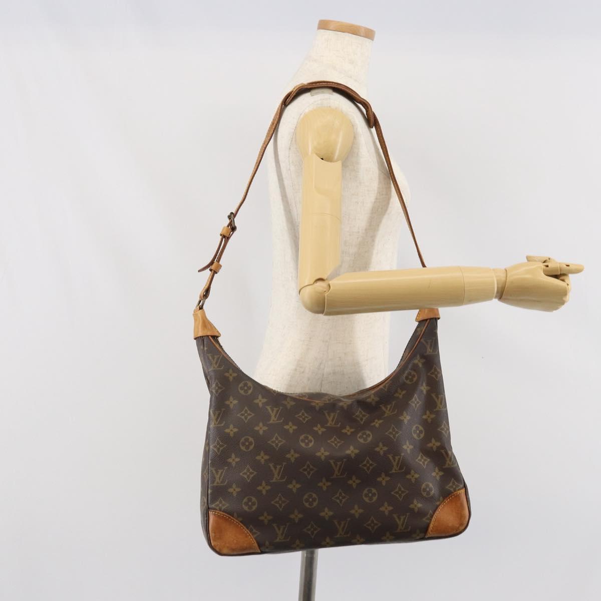 LOUIS VUITTON Monogram Boulogne 35 Shoulder Bag M51260 LV Auth 170225