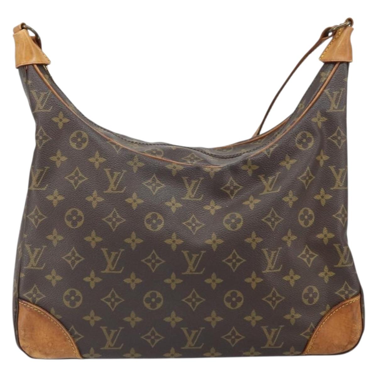LOUIS VUITTON Monogram Boulogne 35 Shoulder Bag M51260 LV Auth 170225