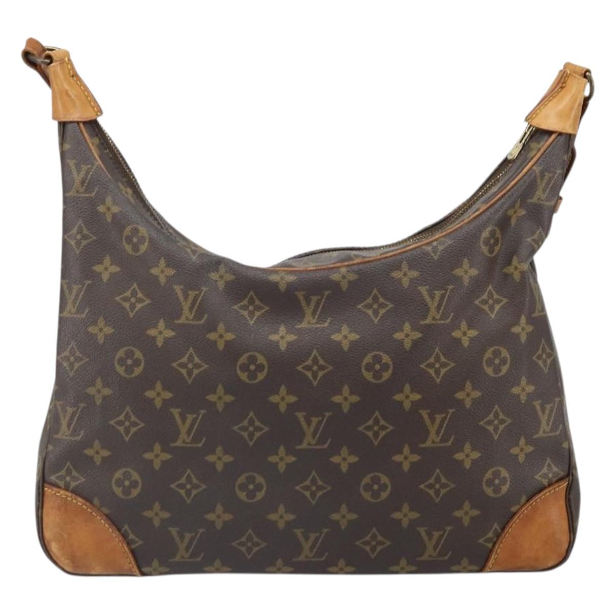 LOUIS VUITTON Monogram Boulogne 35 Shoulder Bag M51260 LV Auth 170225