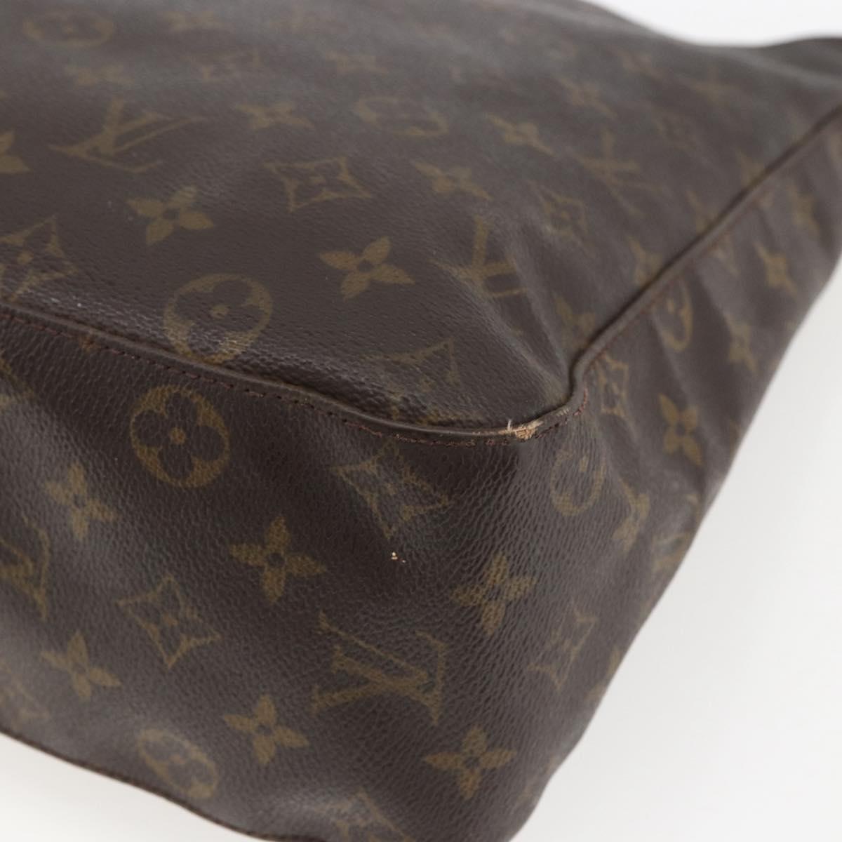 LOUIS VUITTON Monogram Looping GM Shoulder Bag M51145 LV Auth 170226