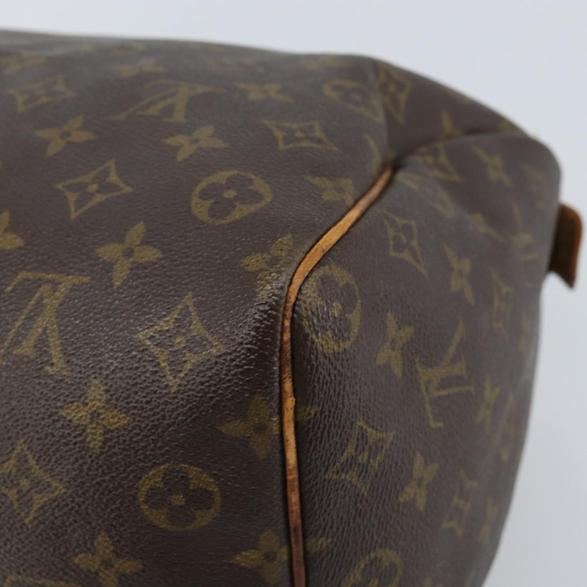LOUIS VUITTON Monogram Speedy 35 Hand Bag M41524 LV Auth 170231A