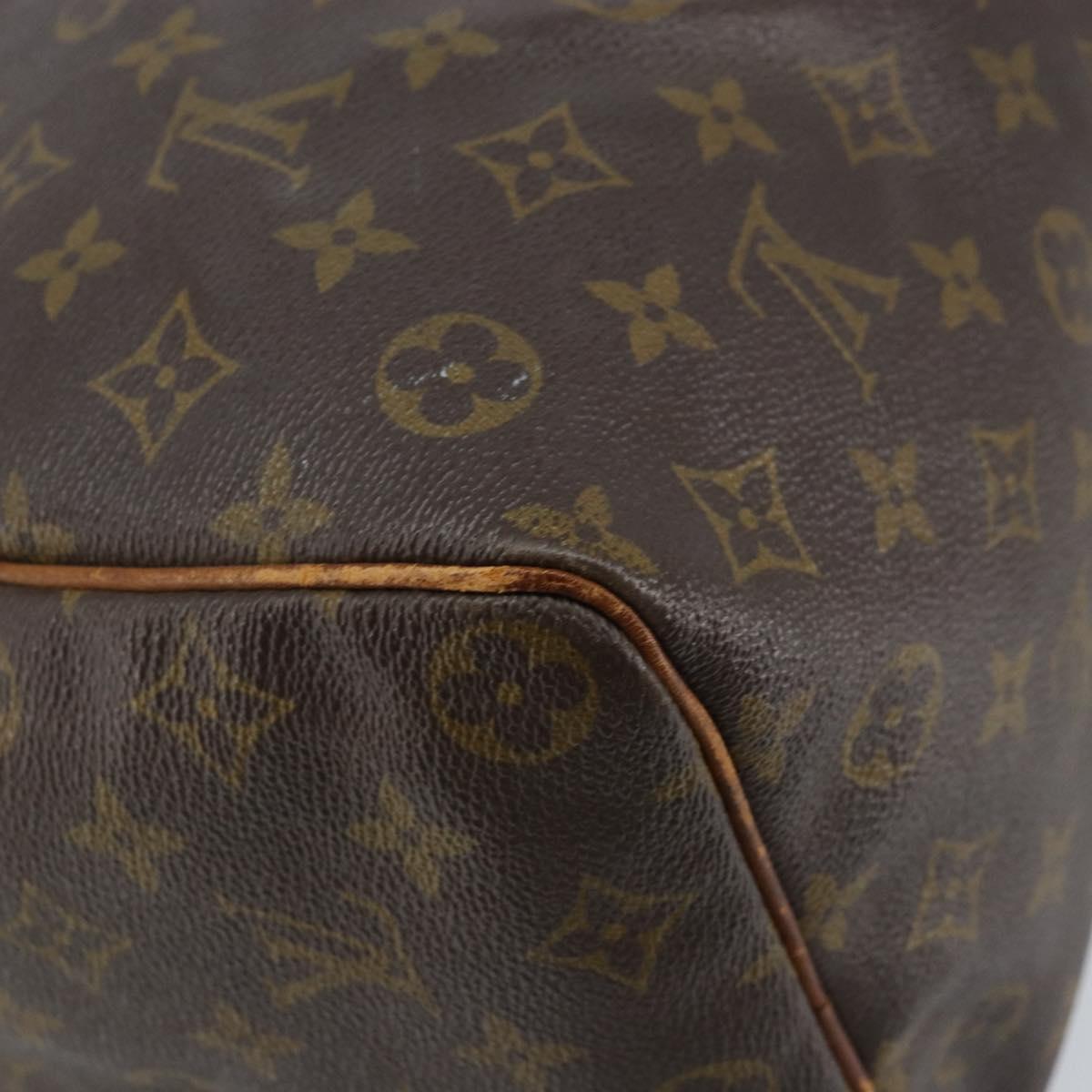 LOUIS VUITTON Monogram Speedy 35 Hand Bag M41524 LV Auth 170231A