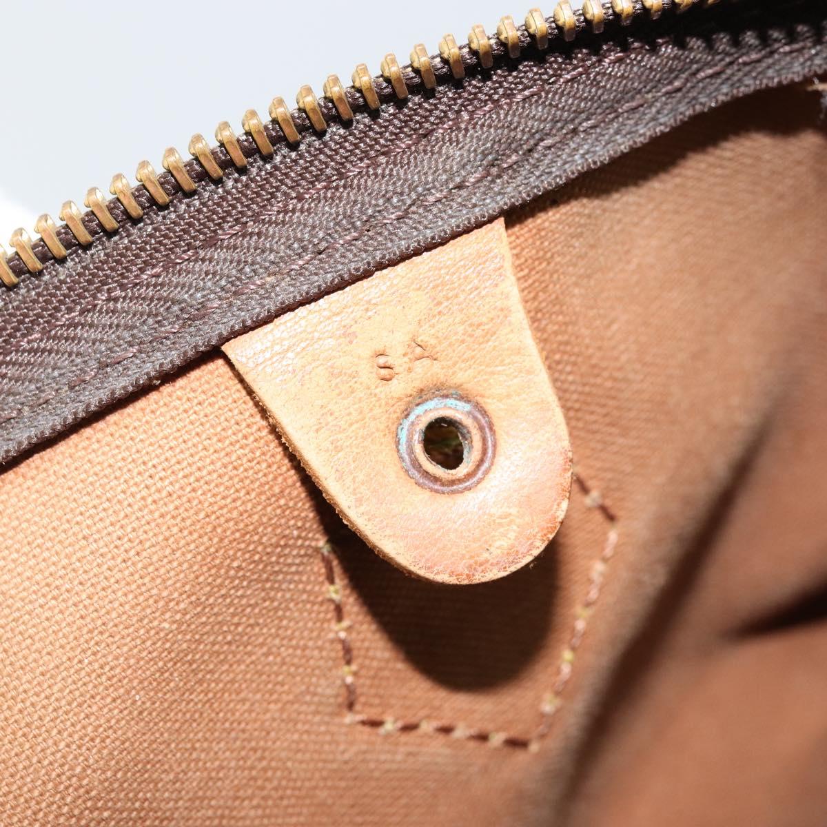 LOUIS VUITTON Monogram Speedy 35 Hand Bag M41524 LV Auth 170231A