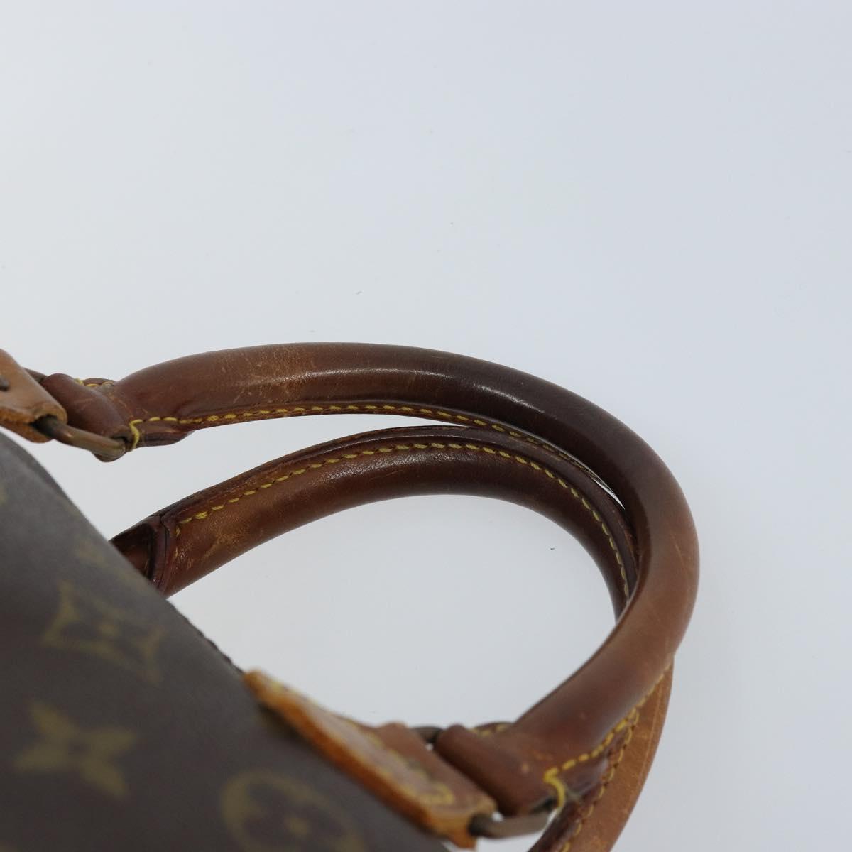LOUIS VUITTON Monogram Speedy 35 Hand Bag M41524 LV Auth 170231A