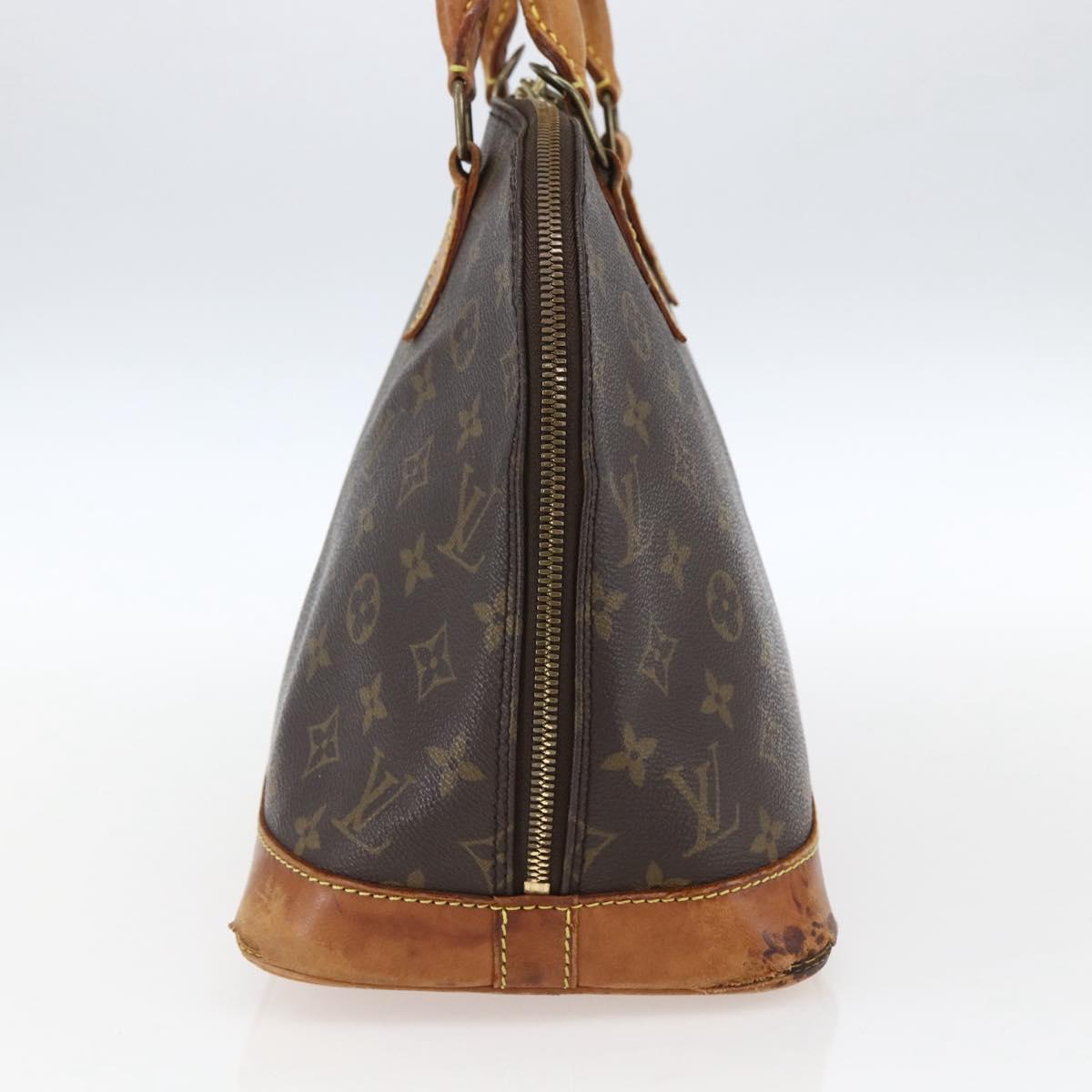 LOUIS VUITTON Monogram Alma Hand Bag M51130 LV Auth 170233