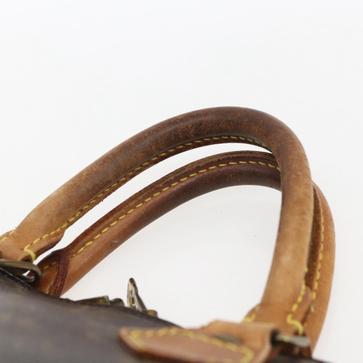 LOUIS VUITTON Monogram Alma Hand Bag M51130 LV Auth 170233