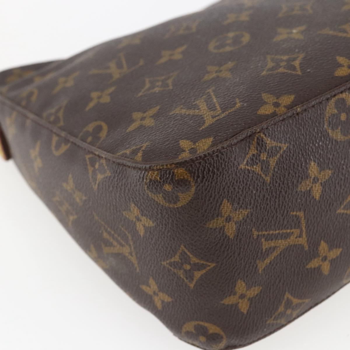 LOUIS VUITTON Monogram Looping MM Shoulder Bag M51146 LV Auth 170237