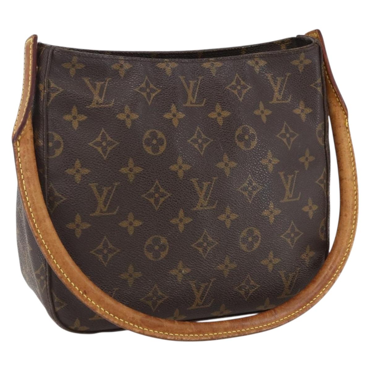 LOUIS VUITTON Monogram Looping MM Shoulder Bag M51146 LV Auth 170237