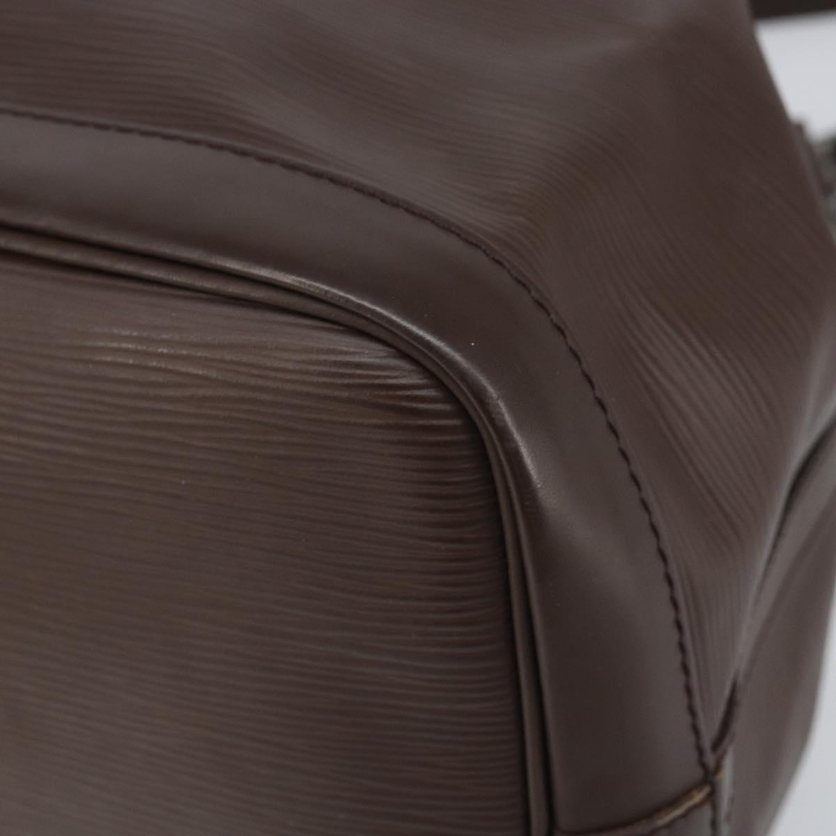 LOUIS VUITTON Epi Petit Noe Shoulder Bag Mocha M5901D LV Auth 170242V