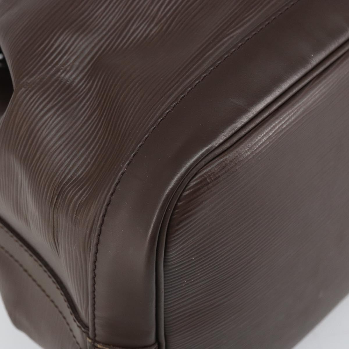 LOUIS VUITTON Epi Petit Noe Shoulder Bag Mocha M5901D LV Auth 170242V
