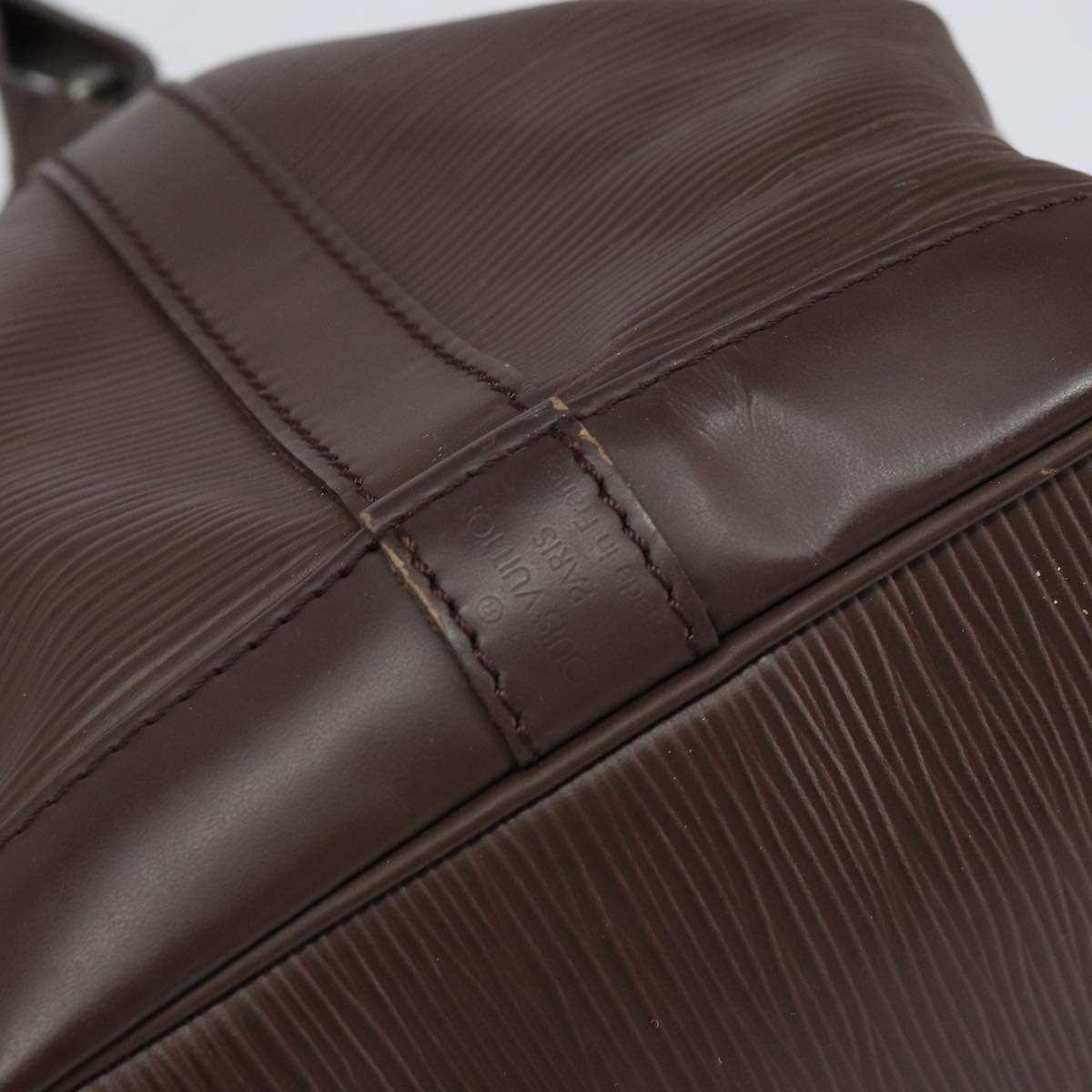 LOUIS VUITTON Epi Petit Noe Shoulder Bag Mocha M5901D LV Auth 170242V