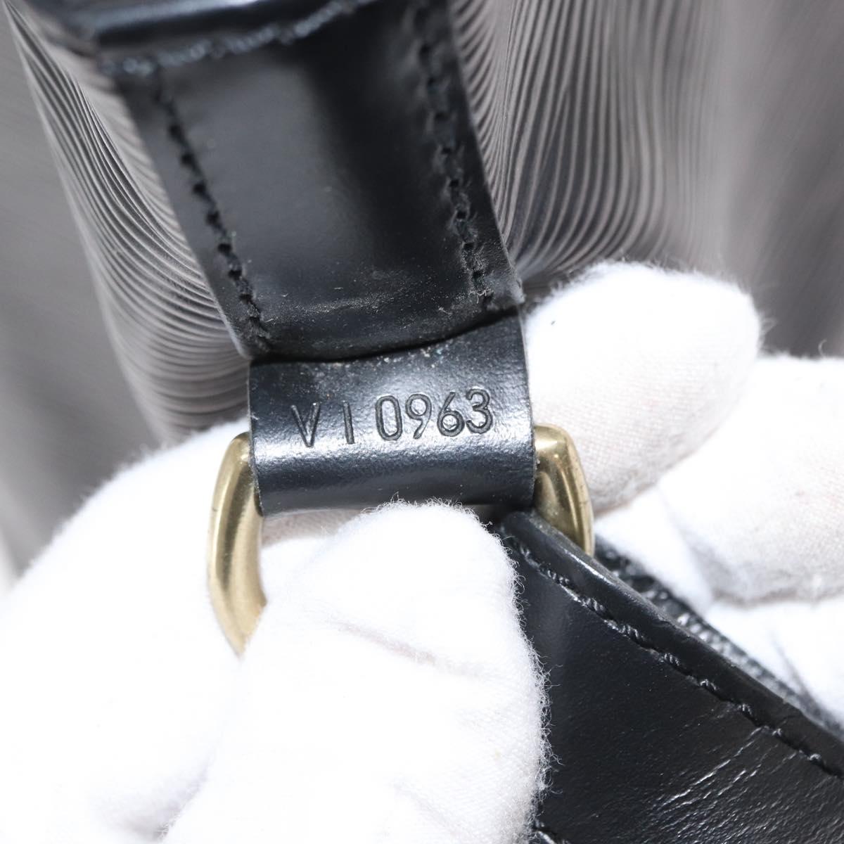 LOUIS VUITTON Epi Noe Shoulder Bag Black M44002 LV Auth 170243V