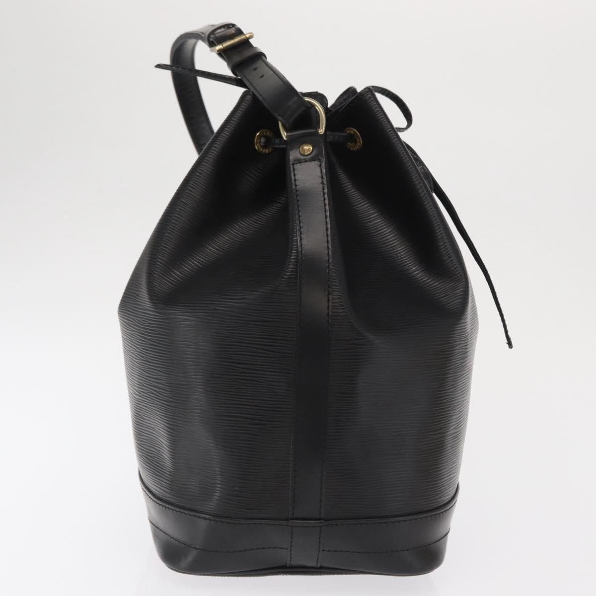 LOUIS VUITTON Epi Noe Shoulder Bag Black M44002 LV Auth 170243V