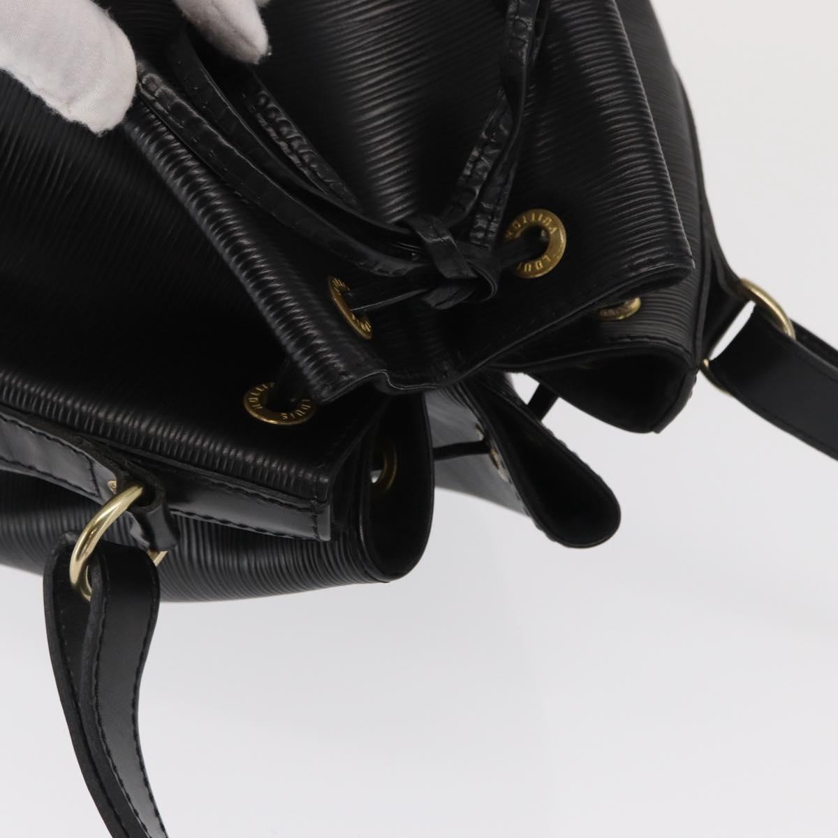 LOUIS VUITTON Epi Noe Shoulder Bag Black M44002 LV Auth 170243V