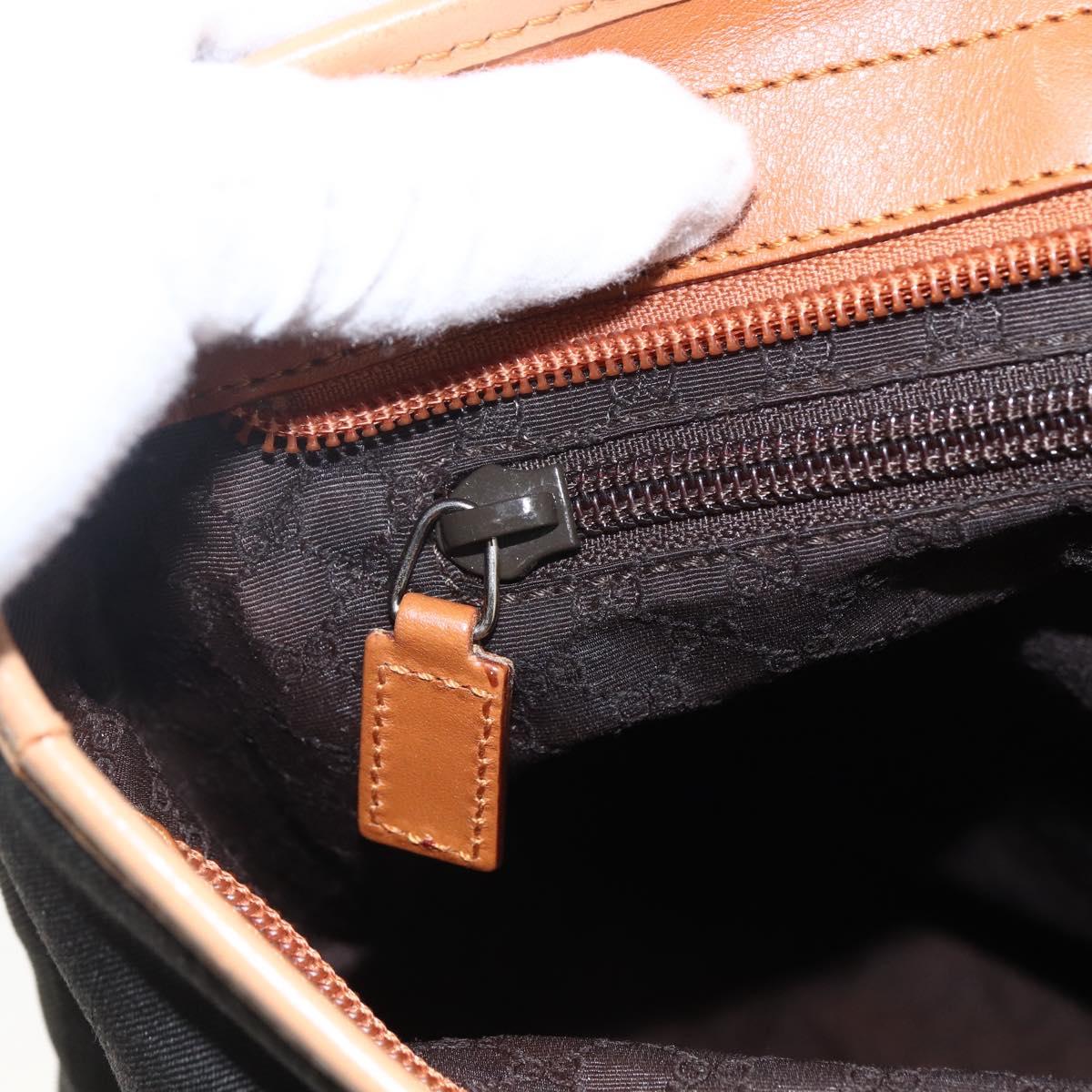 GUCCI Tote Bag Canvas Brown 019 04565 1956 Auth 170250
