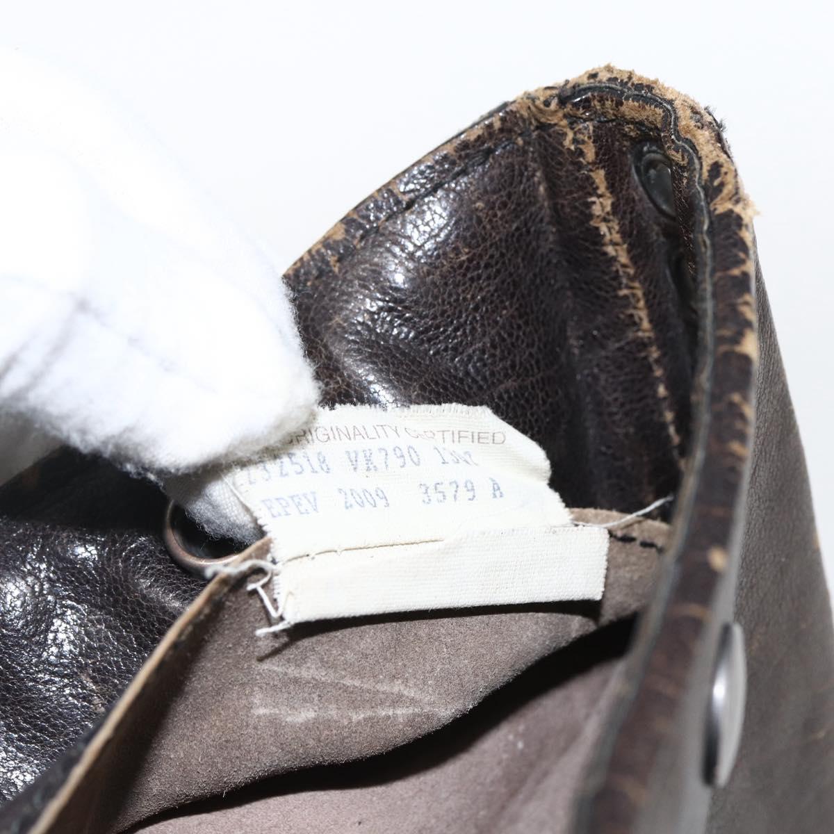 BOTTEGA VENETA INTRECCIATO Tote Bag Leather Brown Auth 170253