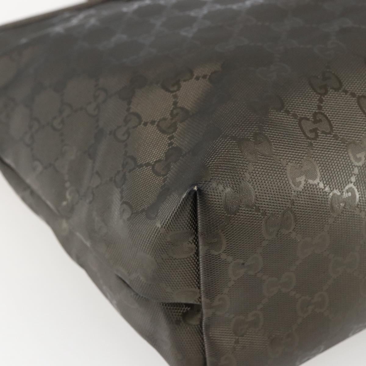 GUCCI GG Implementation Tote Bag Gold 211137 Auth 170316