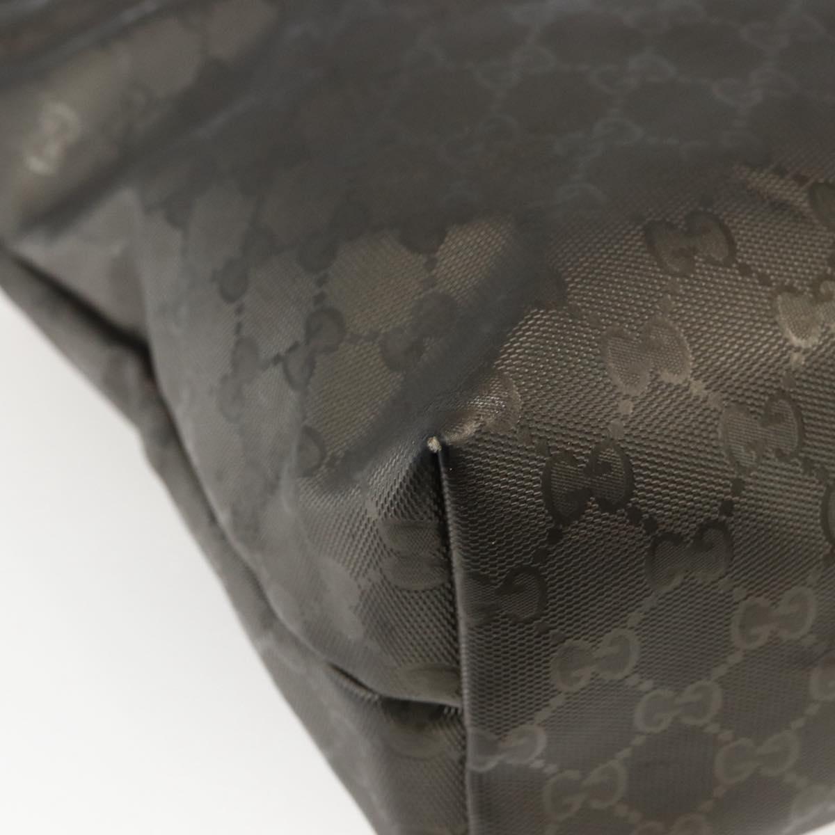 GUCCI GG Implementation Tote Bag Gold 211137 Auth 170316