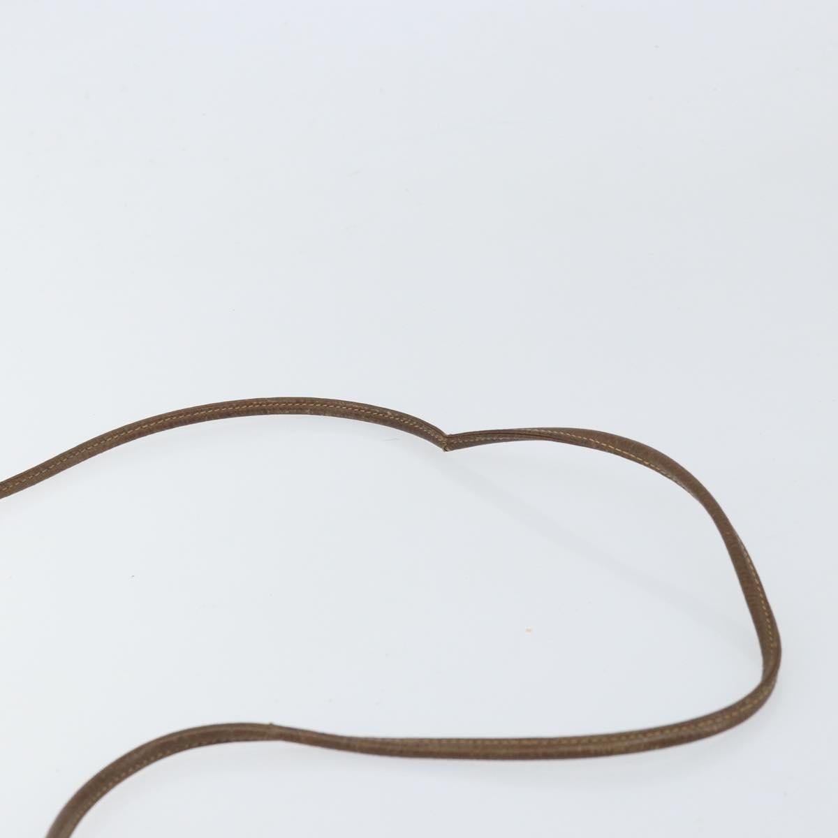 GUCCI GG Supreme Shoulder Bag PVC Beige Gold 97 02 068 Auth 170339