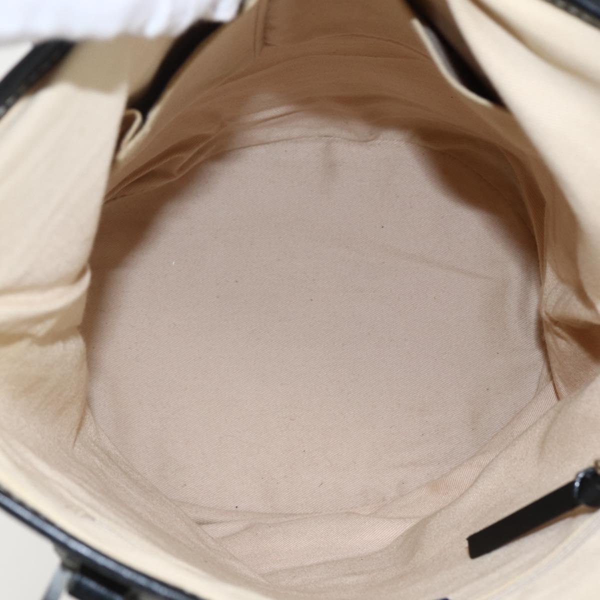 BURBERRY Nova Check Blue Label Tote Bag Canvas Beige Auth 170421