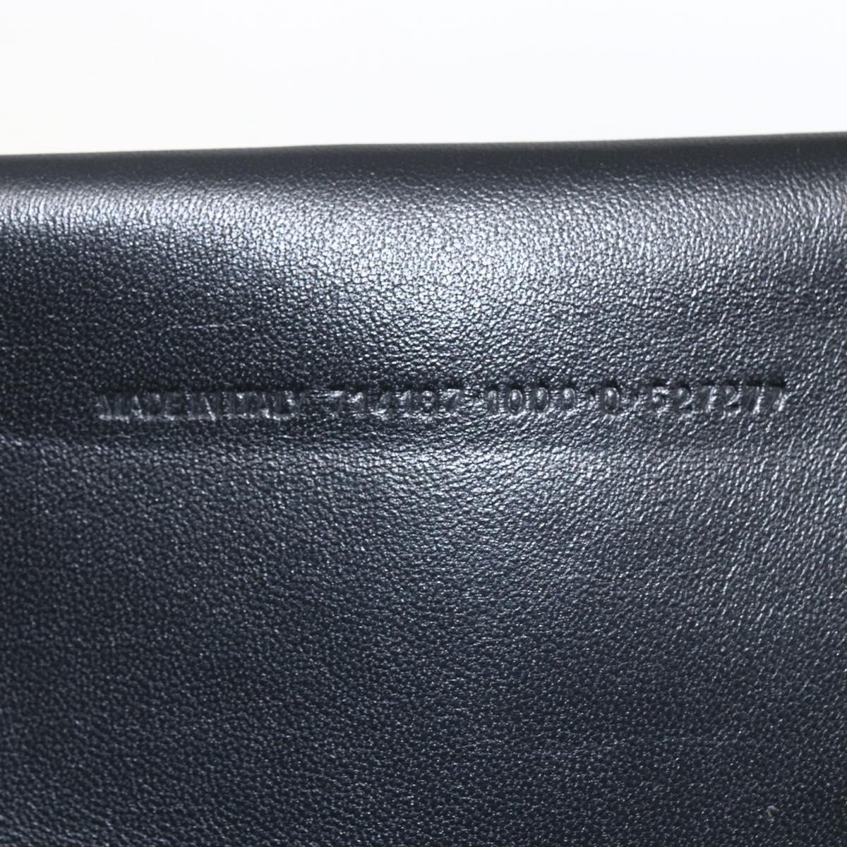 BALENCIAGA Hand Bag Leather Black Gold 714187 Auth 170445V