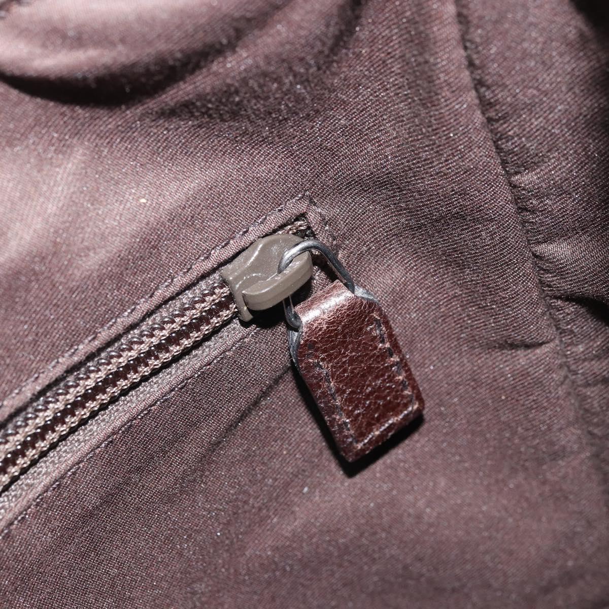 GUCCI GG Canvas Shoulder Bag Beige Silver 131211 Auth 170502