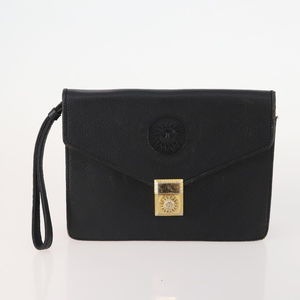 Salvatore Ferragamo Versace Saint Laurent Bag 3 Set Black Brown Auth 170523