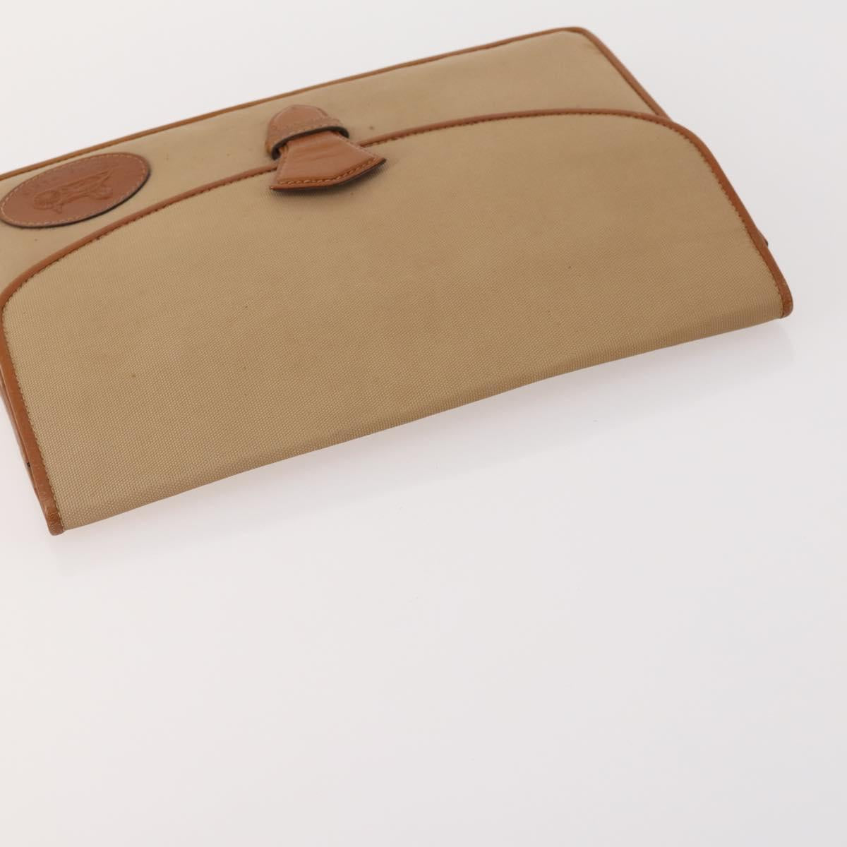 CELINE Macadam Canvas Clutch Bag PVC Leather 5 Set Brown Black beige Auth 170526