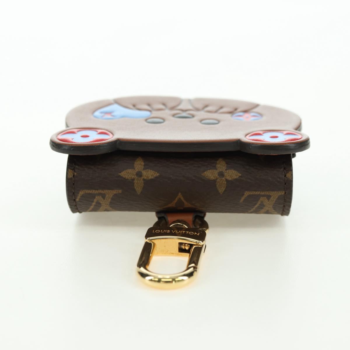 LOUIS VUITTON AirPods Pro Case Monogram Earphone case Brown M01361 Auth 170528M
