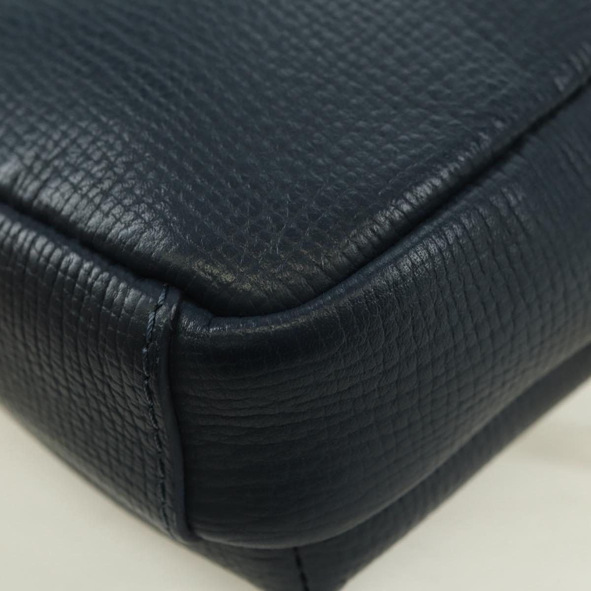 LOUIS VUITTON Denim LVxNIGO Double Phone Pouch Bag Blue M81060 Auth 170550SM