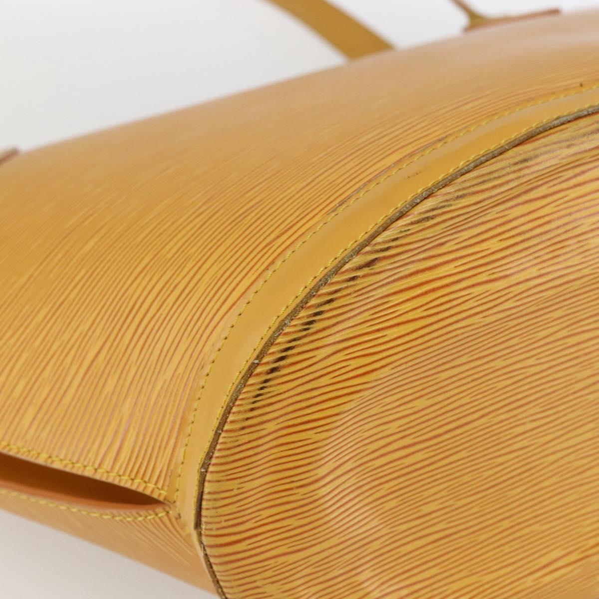 LOUIS VUITTON Epi Saint Jacques Shopping Shoulder Bag Yellow M52269 Auth 170573