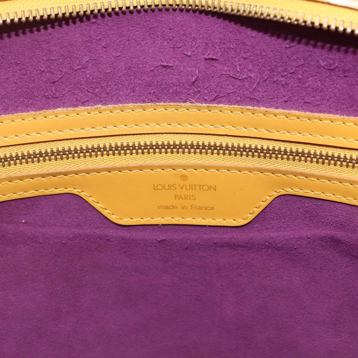 LOUIS VUITTON Epi Saint Jacques Shopping Shoulder Bag Yellow M52269 Auth 170573