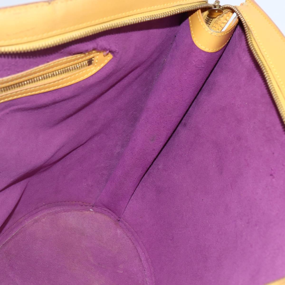 LOUIS VUITTON Epi Saint Jacques Shopping Shoulder Bag Yellow M52269 Auth 170573