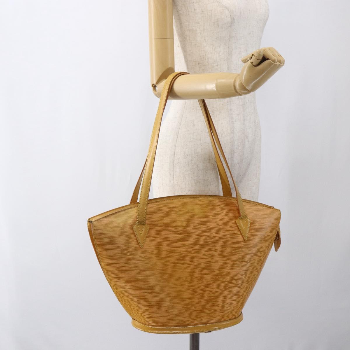 LOUIS VUITTON Epi Saint Jacques Shopping Shoulder Bag Yellow M52269 Auth 170573