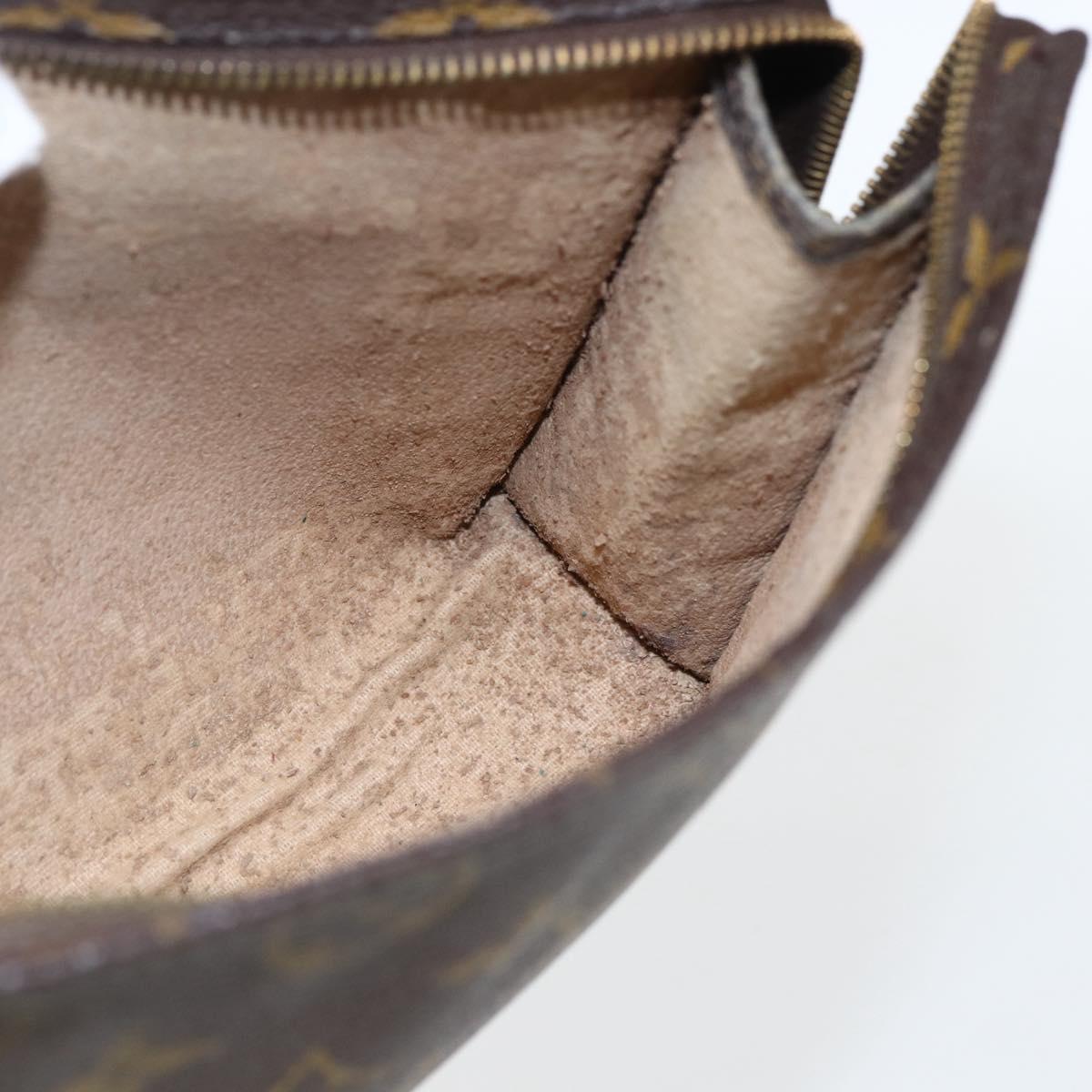 LOUIS VUITTON Monogram Poche Toilette 19 Pouch M47544 LV Auth 170581