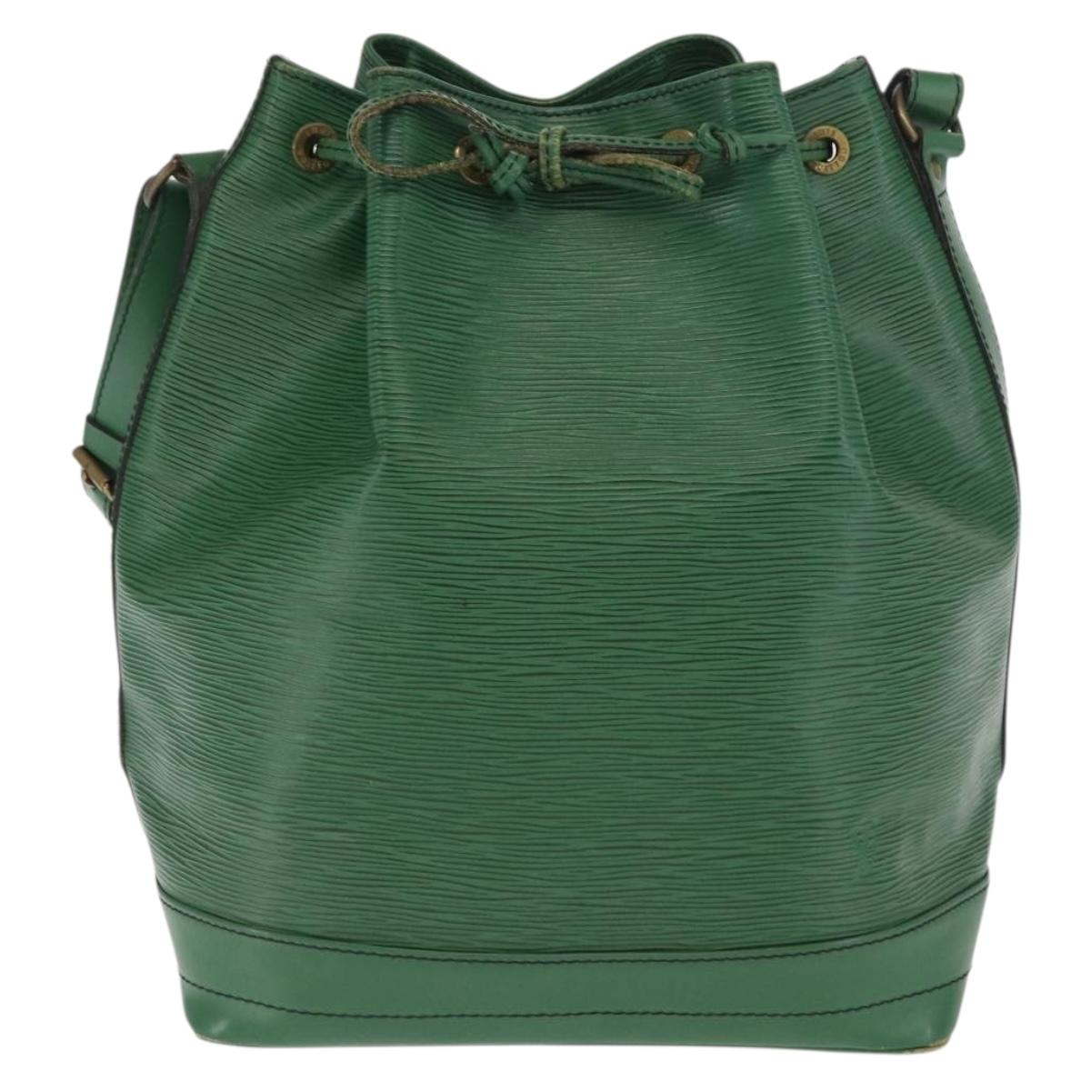 LOUIS VUITTON Epi Noe Shoulder Bag Green M44004 LV Auth 170593