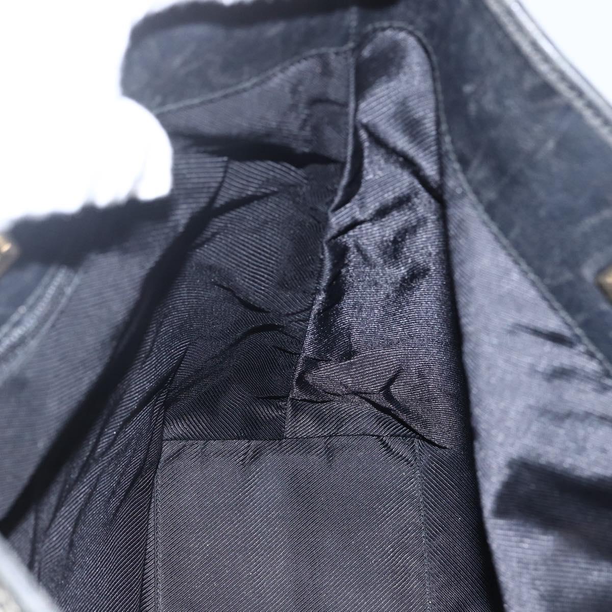 GUCCI GG Canvas Tote Bag Navy Gold 002 1098 Auth 170609