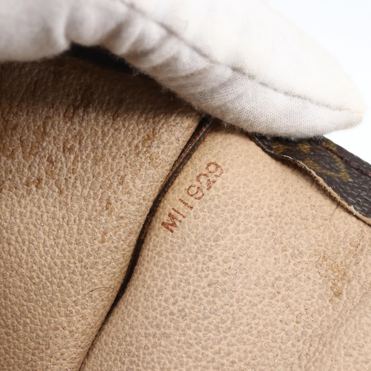 LOUIS VUITTON Monogram Sac Plat Hand Bag M51140 LV Auth 170610