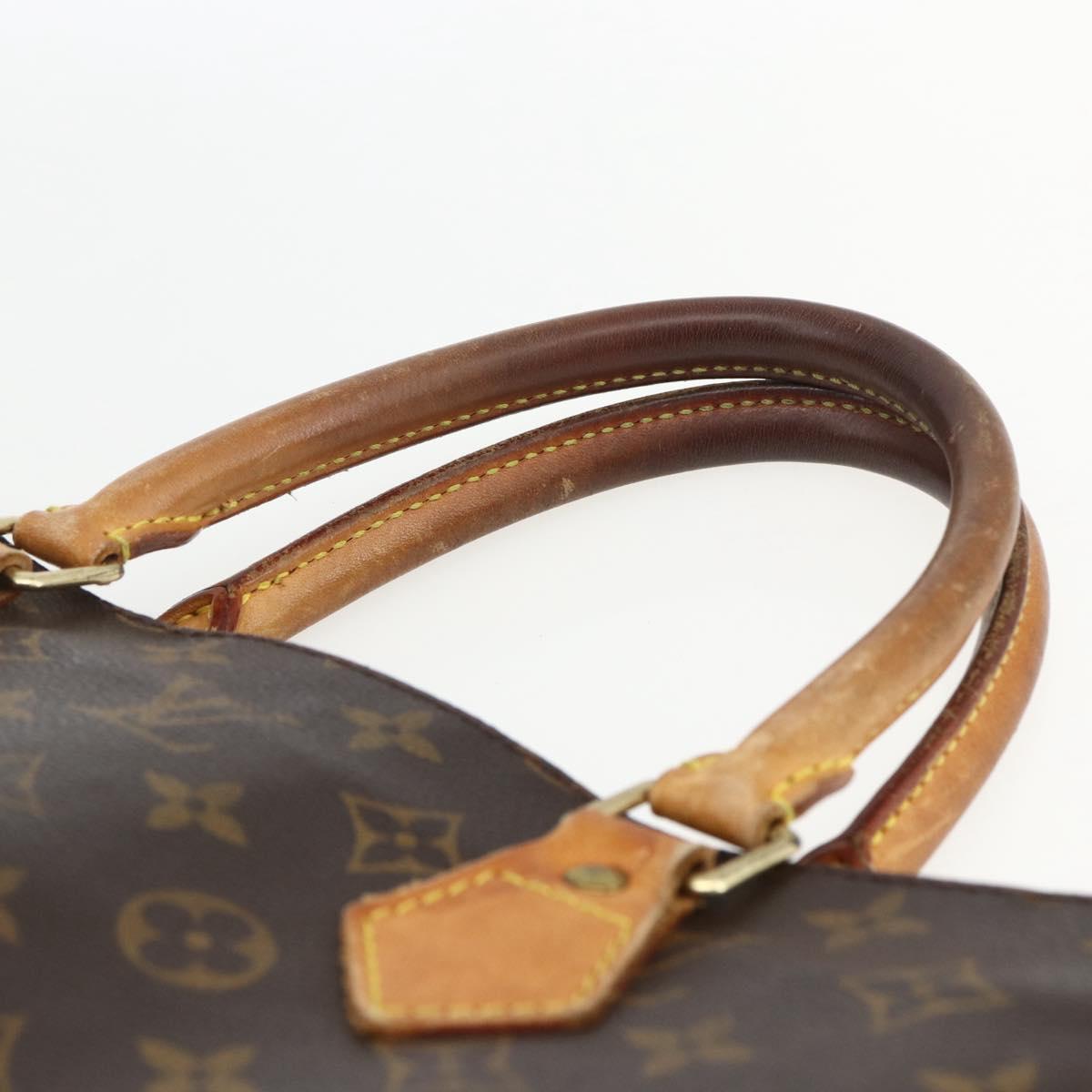 LOUIS VUITTON Monogram Sac Plat Hand Bag M51140 LV Auth 170610