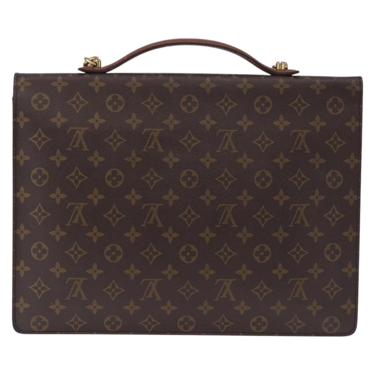 LOUIS VUITTON Monogram Porte Documents Bandouliere Bag M53338 LV Auth 170612