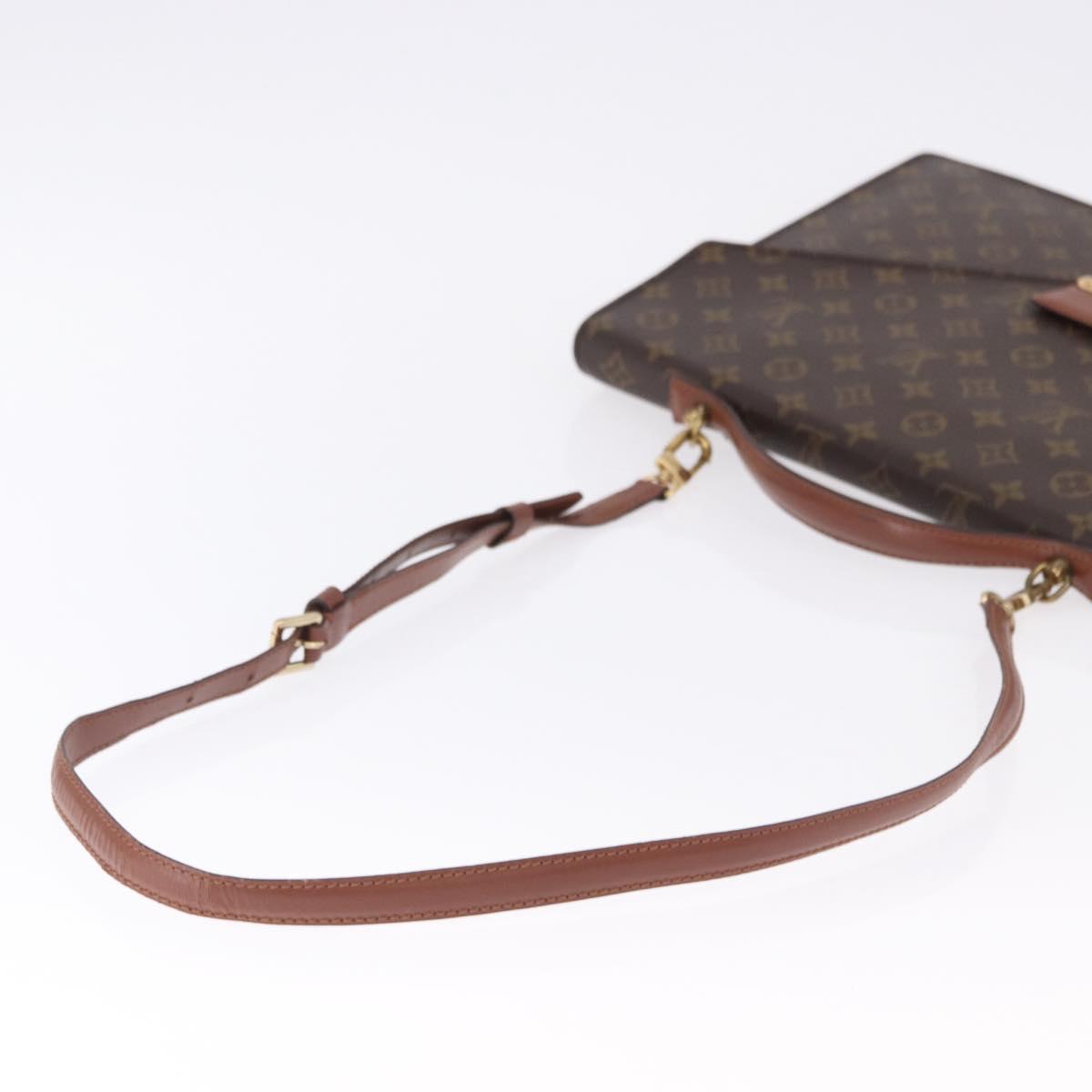 LOUIS VUITTON Monogram Porte Documents Bandouliere Bag M53338 LV Auth 170612