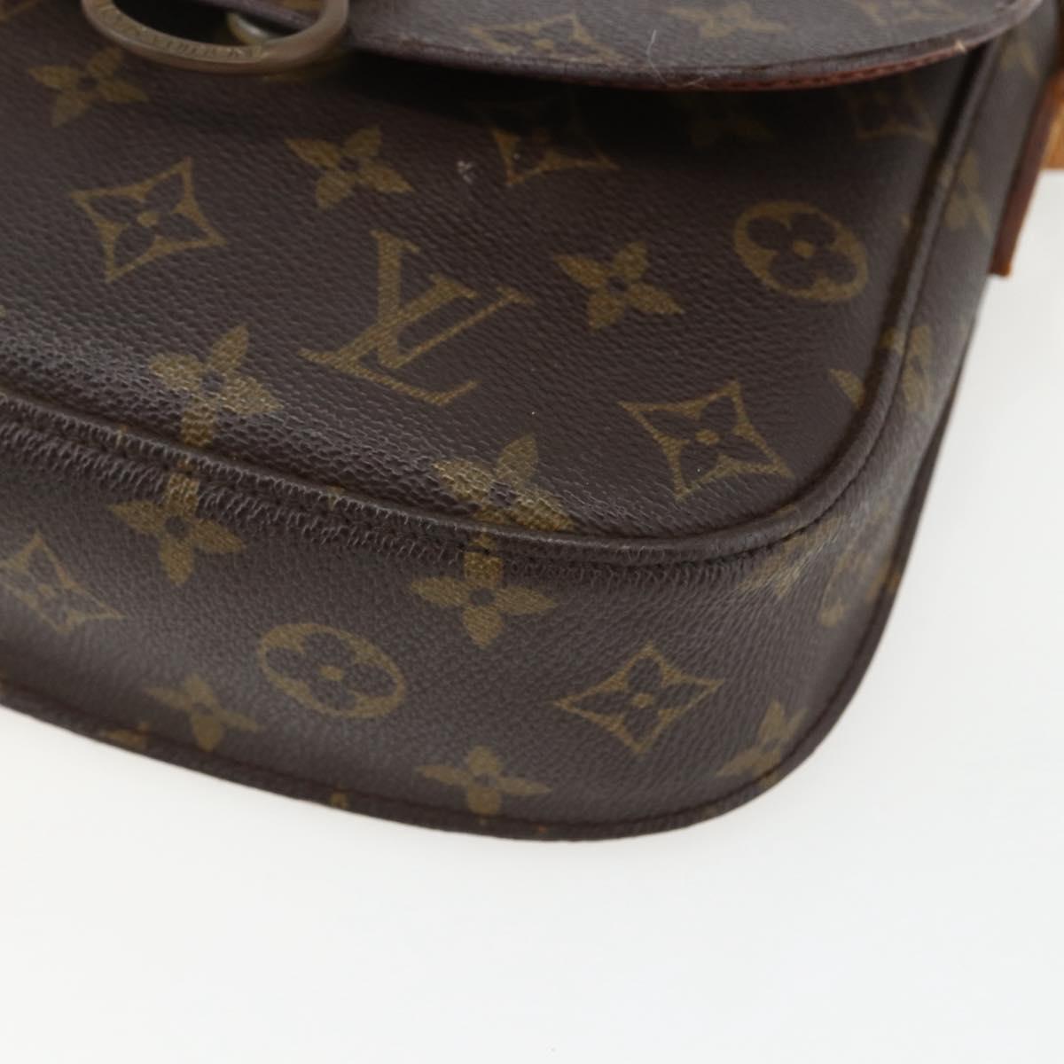 LOUIS VUITTON Monogram Saint Cloud MM Shoulder Bag M51243 LV Auth 170614