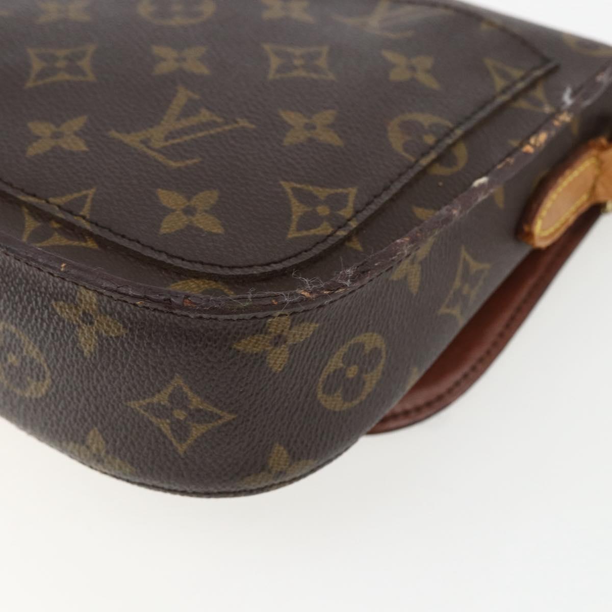 LOUIS VUITTON Monogram Saint Cloud MM Shoulder Bag M51243 LV Auth 170614